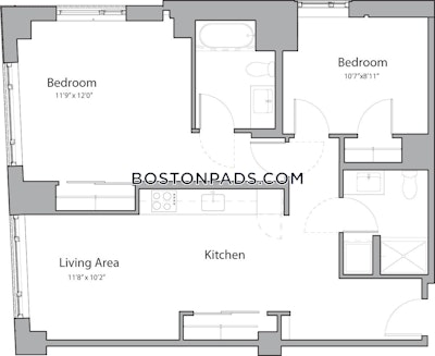 South End 2 Beds 2 Baths Boston - $4,465