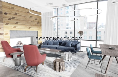 Seaport/waterfront Apartment for rent 2 Bedrooms 1 Bath Boston - $5,553 No Fee